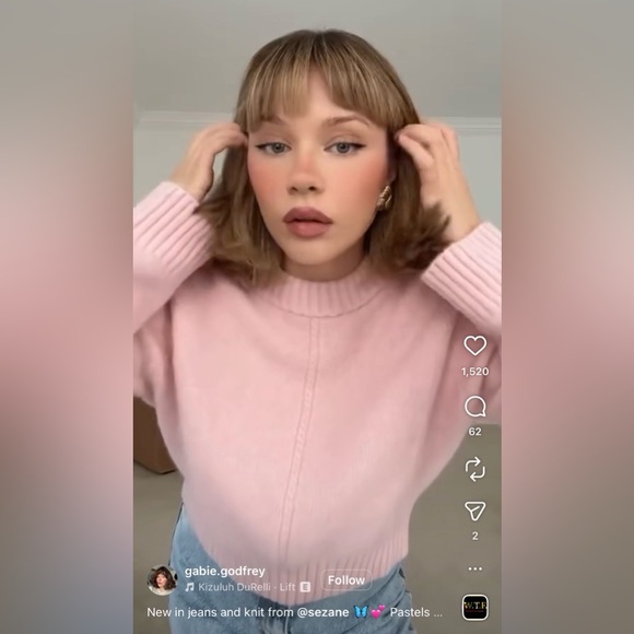 La Maille Sezane Sama Jumper in Light Pink Size L✨ - Picture 5 of 13